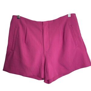 A New Day Womens Pink Stretch Shorts Size 12